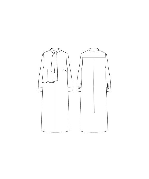 喪服 ワンピース 喪服・礼服「洗えるフォーマル」アシンメトリーボウタイデザインブラックフォーマルワンピース | ブランド登録なし | 15