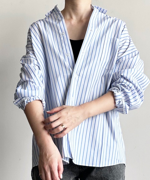 COMMON WARE ブラウス シャツ COMMONWARE:ビッグサイズ