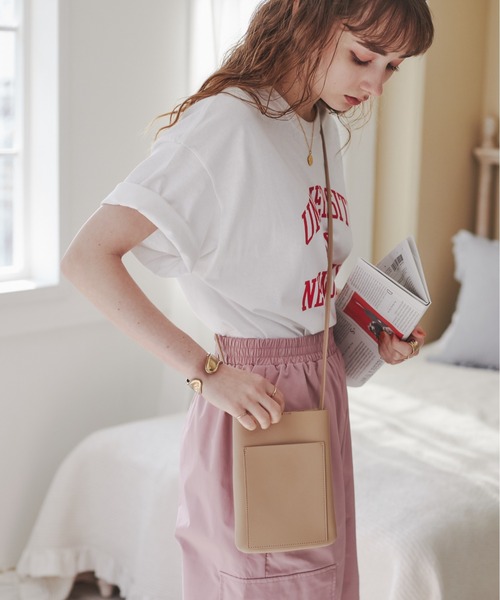 ショルダーバッグ・ポシェット JILLSTUART Bread Pocket Bowling Bag 2color JLBA3F618WT JILL by STUART 「JILL STUART」 ショルダーバッグ FREE