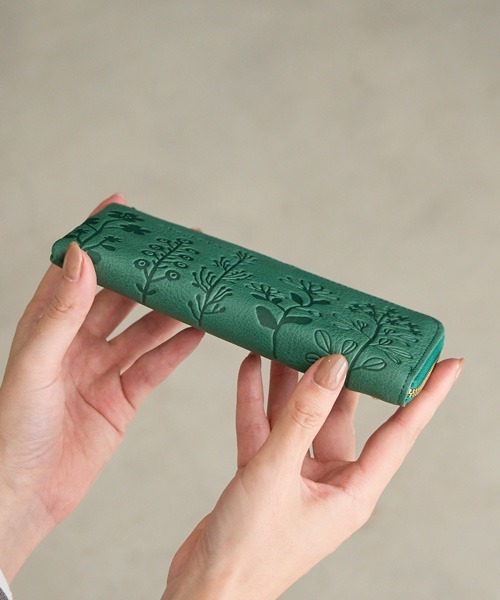 財布 zucchero/ズッケロ 長財布 本革 日本製 L字ファスナー薄マチ