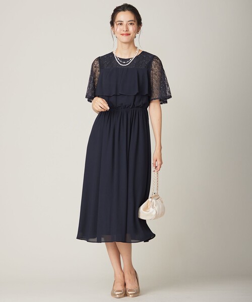 any SiS ドレス 「Lily Calin」ラッフルディテール : ZOZOTOWN