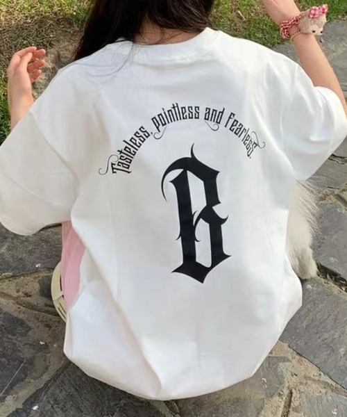 アルティーリ千葉 オールドイングリッシュ Tシャツ コットン ネイビー M tシャツ オールドイングリッシュオーバーサイズTシャツ