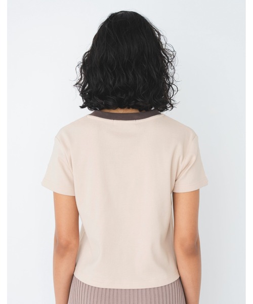 ALEXIA STAM tシャツ Somewhere Ringer Tee / Somewhereリンガー