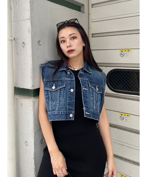 EVRIS デニムジャケット デニムパンツ セットアップ EVRIS（エヴリス）の「オーバーサイズデニムジャケット