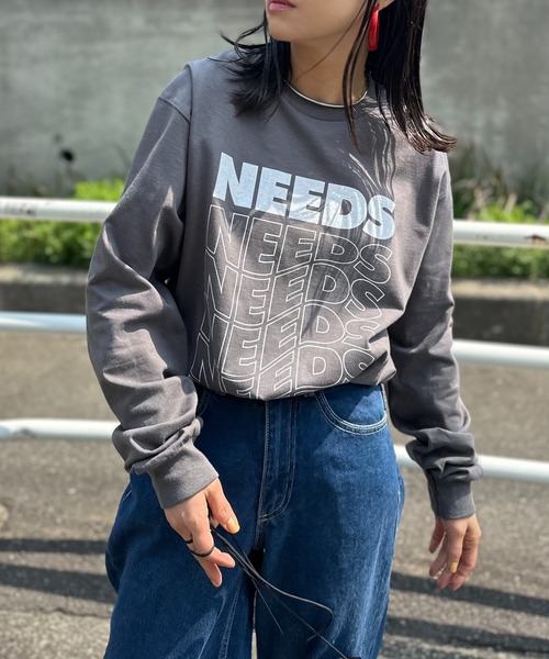 mi via loca tシャツ GILDAN NEEDS ロゴロンTシャツ 「MVL009