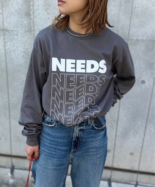 mi via loca tシャツ GILDAN NEEDS ロゴロンTシャツ 「MVL009
