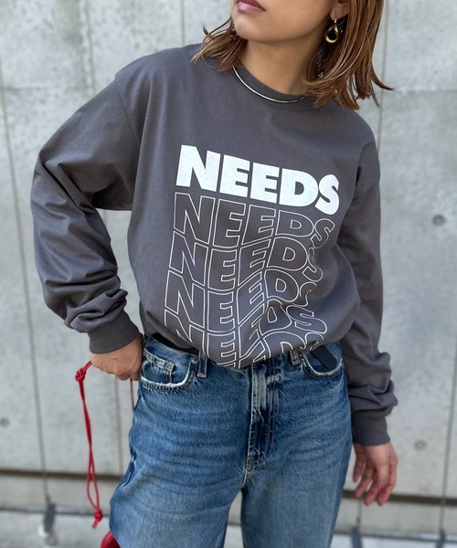 mi via loca tシャツ GILDAN NEEDS ロゴロンTシャツ 「MVL009