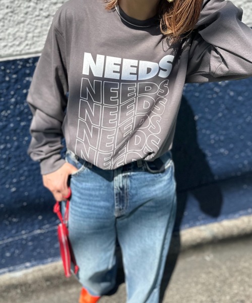 mi via loca tシャツ GILDAN NEEDS ロゴロンTシャツ 「MVL009