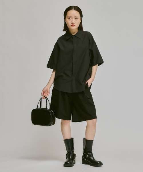 fekete ハーフカーゴパンツS セール】HALF CARGO PANTS / ハーフカーゴパンツ（カーゴパンツ