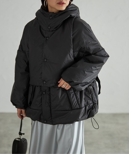 each alchemist ダウンコート ダウンジャケット 「2WAY」ベスト付中綿