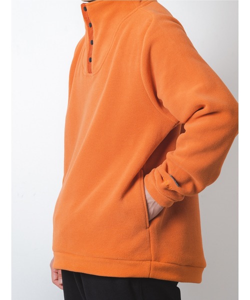 narifuri（ナリフリ） トレーナー スウェット POLARTEC スナッププル