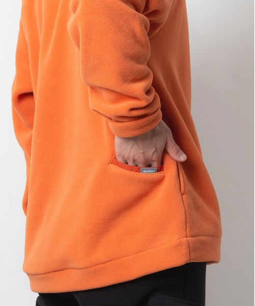 narifuri（ナリフリ） トレーナー スウェット POLARTEC スナッププル