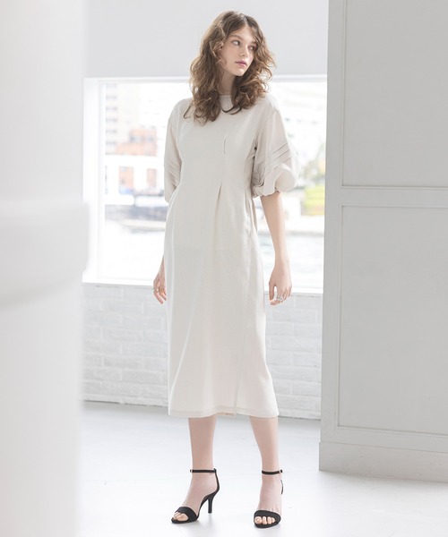 EUCLAID（エウクレイド） ワンピース リネンライクワンピース