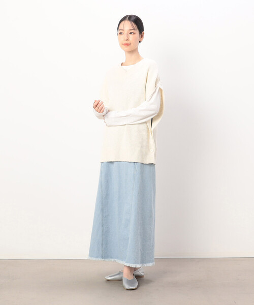 ニット セーター 2WAY ニットベスト レディース : ZOZOTOWN
