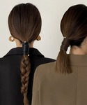 ヘアゴム ワイヤー ヘアアレンジ レディース 韓国の詳細画像1