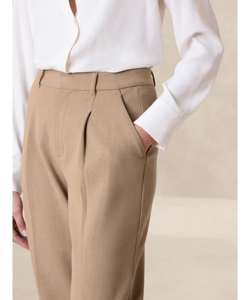 BANANA REPUBLIC パンツ FACTORY STORE ダブルウィーブ スーツ