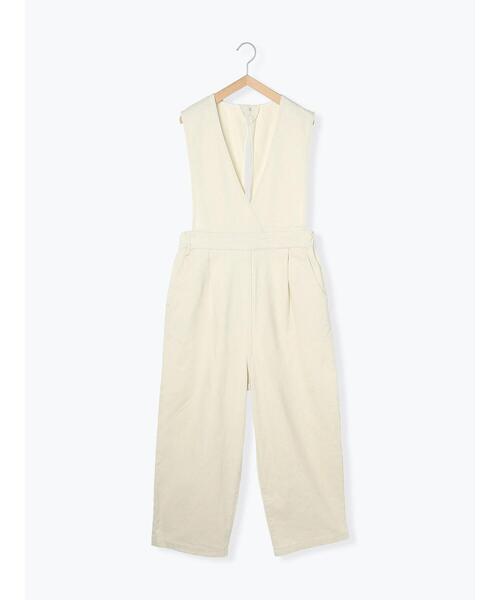 SamansaMos2新品タグ付き カラーツイルサロペットパンツ ベージュ 楽天市場】【SALE／60%OFF】Samansa Mos2/カラーツイル