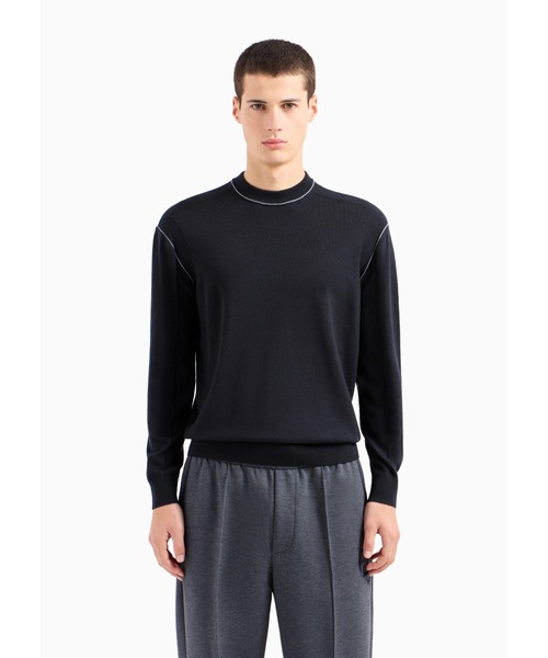 HYSTERIC◇ガールデザインニット/ニット・セーター(厚手)/XL/コットン