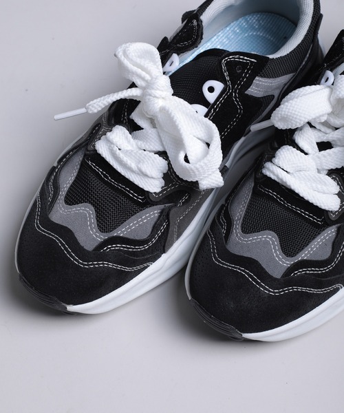 shoes365 スニーカー 「shoes365」不規則 レザースニーカー メンズ