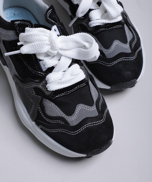 shoes365 スニーカー 「shoes365」不規則 レザースニーカー