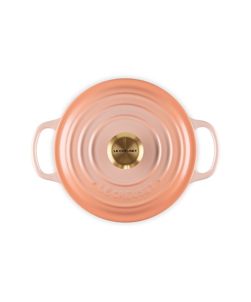 Le Creuset 鍋 シグニチャー ココット・ロンド 18cm ペッシュ