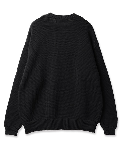 未使用タグ付き amok アモク TWINS KNIT 黒 M オーバーサイズ amok（アモク） セーター ニット TWINS KNIT メンズ レディース