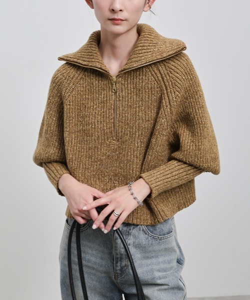 select MOCA（セレクトモカ） ニット セーター 「新色追加」メランジ