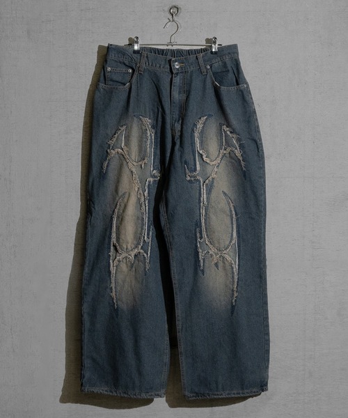 Jcaesar Studio バギーデニム　pushpush リジットデニム限定 jcaesar studio バギーデニム リジットデニム リジッドバギーデニム