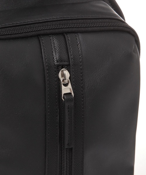 LAKOLE（ラコレ） ウエストポーチ フェイクレザーたて型ボディバッグ