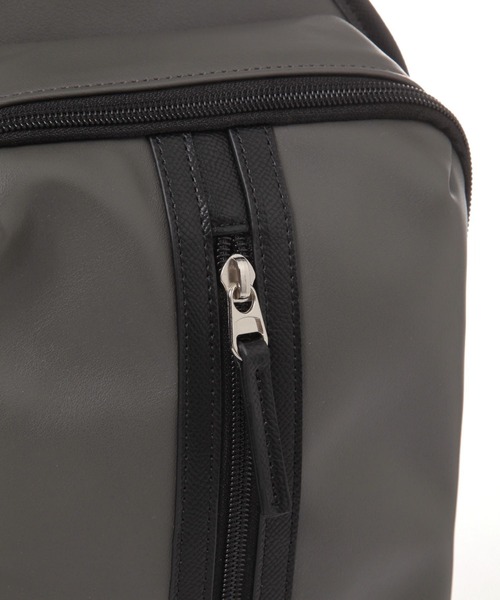 LAKOLE（ラコレ） ウエストポーチ フェイクレザーたて型ボディバッグ