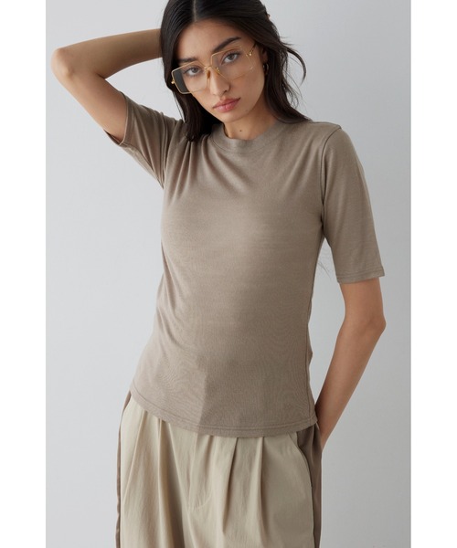 tシャツ Basic Half Sleeve Tee /Basic5分袖Tシャツ レディース