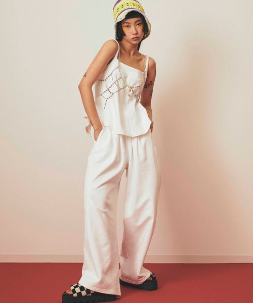 MAISON SPECIAL」 セットアップ 38 ホワイト レディース : 86652663 