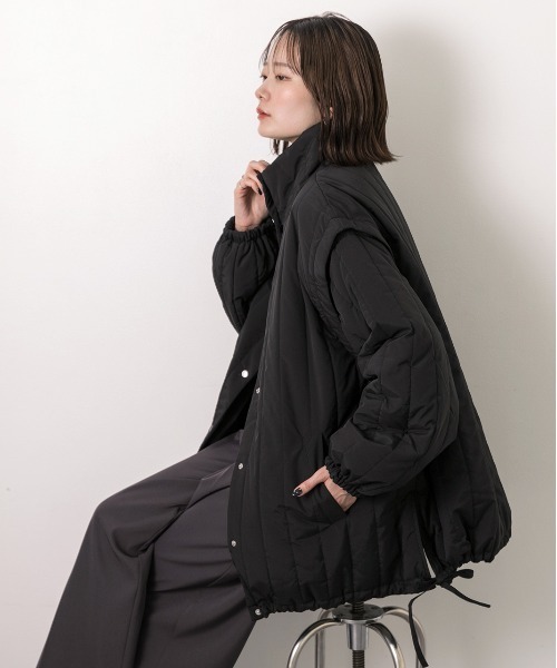 マルチway キルティング ジャケット HUIT 全3色｜hit241-0308【3