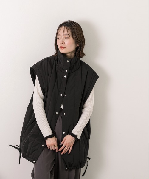 ad thie（アドティエ） ブルゾン アウター マルチウェイ キルティング