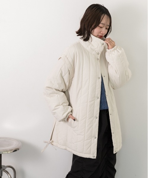 新品CdiemキルティングレイヤードコートS即完売シーディエムメゾンスペシャル MAISON SPECIAL（メゾンスペシャル）の「キルティングモッズコート