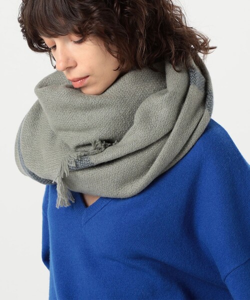 TOMORROWLAND GOODS】NORLHA Nomad Wide check ストール（Norlha（ノラ  