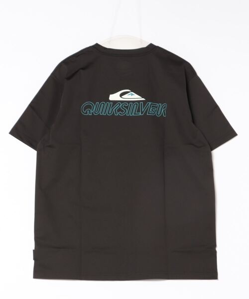 tシャツ LINE BY LINE ST/クイックシルバーバックプリント半袖Tシャツ 