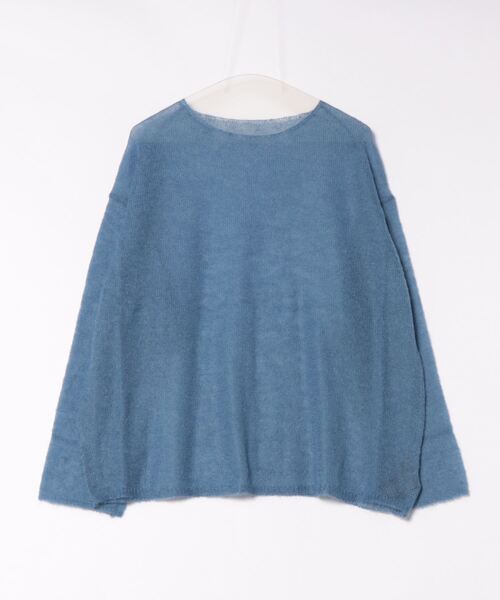 Spick＆Span ニット セーター 「追加」ルーズモヘヤMIXボート