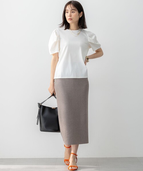 組曲（KUMIKYOKU） スカート 「Oggiコラボ」きらきらラメニット