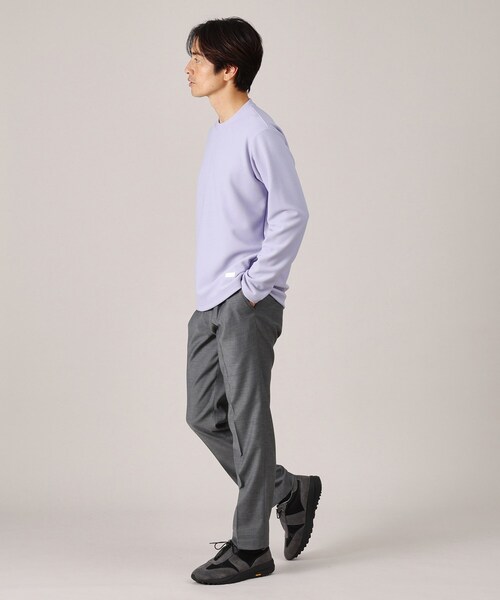 TAKEO KIKUCHI スラックス ツイルストレッチ エラスティック