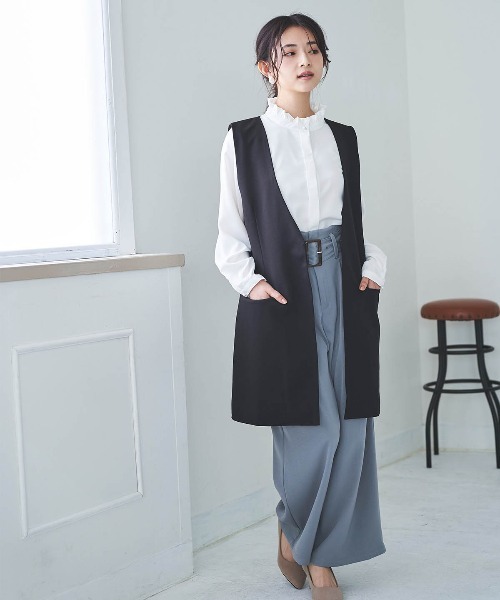 ルネ　ロングジレ　未使用 ロングジレ＜大きいサイズ有＞【OtonaSMILE】 通販【ニッセン】