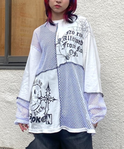 Candy Stripper（キャンディーストリッパー） tシャツ DOCKING MESH