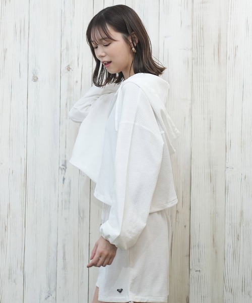ROXY ラッシュガード ROXY/ロキシー ジップアップラッシュガード