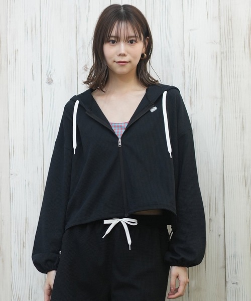 ROXY ラッシュガード ROXY/ロキシー ジップアップラッシュガード