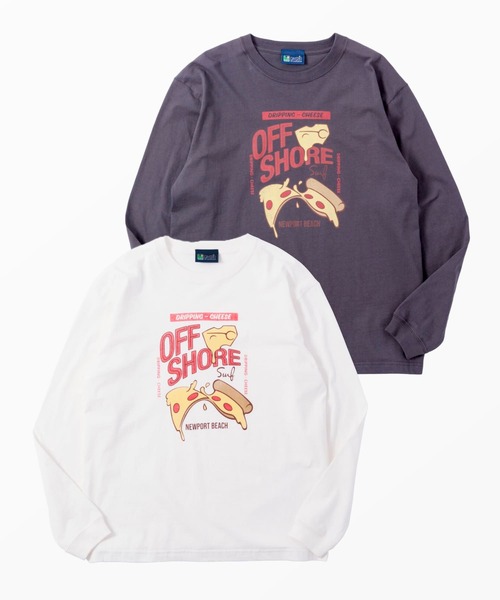 OFFSHORE tシャツ 90s US GRAPHIC L/S TEE/90'sグラフィック