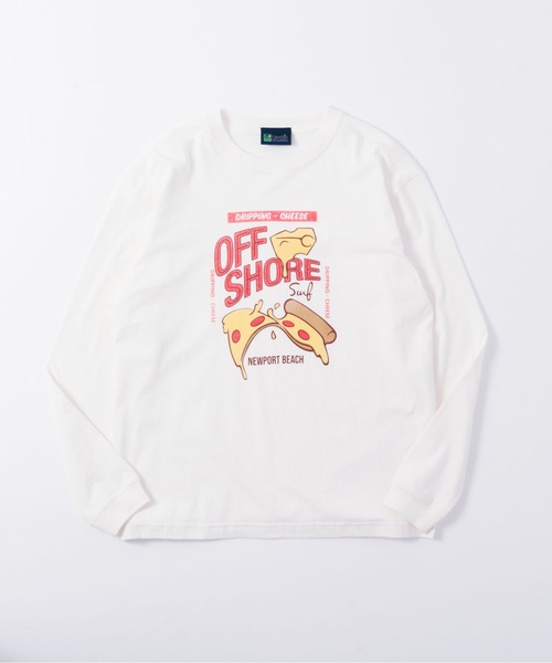 OFFSHORE tシャツ 90s US GRAPHIC L/S TEE/90'sグラフィック