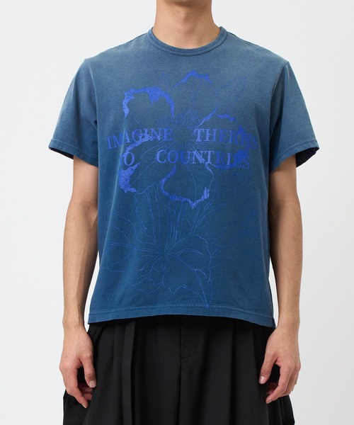 【関税込み】KHOKI ネイビー Vintage-Effect Tシャツ KHOKI: ネイビー Vintage-Effect Tシャツ | SSENSE 日本