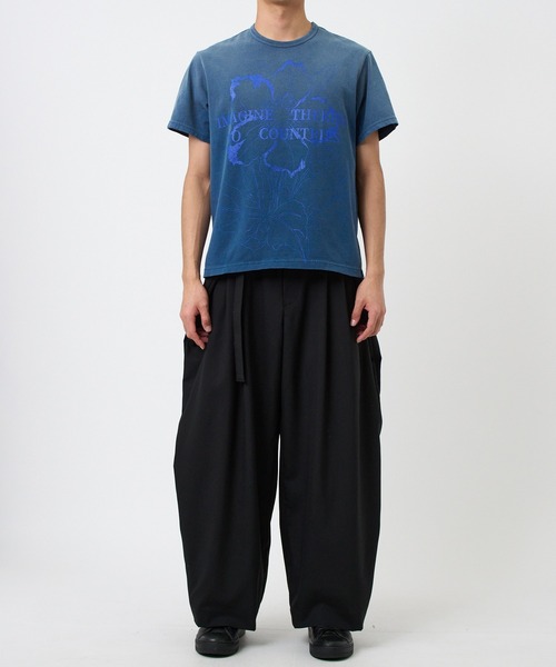 【関税込み】KHOKI ネイビー Vintage-Effect Tシャツ KHOKI: ネイビー Vintage-Effect Tシャツ | SSENSE 日本