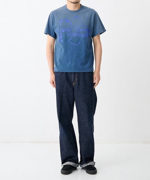 KHOKI（コッキ） tシャツ 「KHOKI / コッキ」Vintage-effect T-shirt