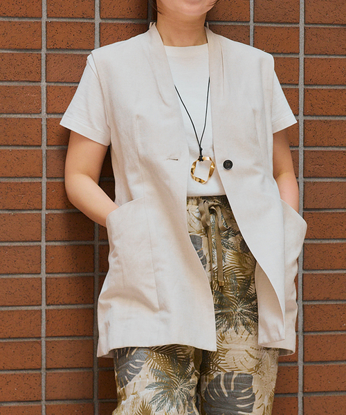 IENA（イエナ）の「ペプラム ジレ（ベスト）」 - WEAR